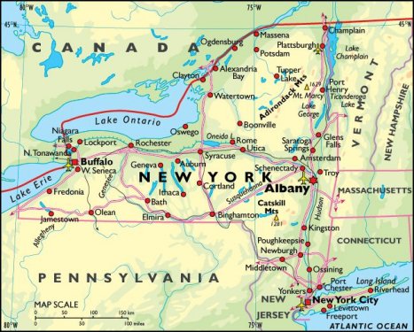 New York State Major Natural Resources New York State Major Natural Resources